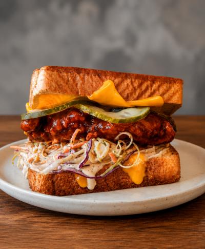Hot Honey Southern Fried Chicken Sandos