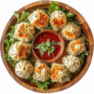Chicken Steamed Momo Half Plate